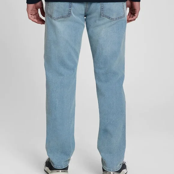 GAP Straight Taper GapFlex Jeans with Washwell-29W 30L